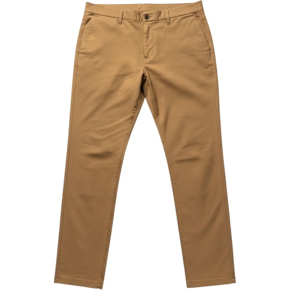 Lululemon Commission Slim-Fit Pant 40 Tan Khaki Warpstreme Chino LM5AQ9S